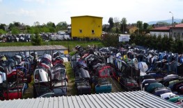 sešrotování vozidla, výkup vozu, použité díly 