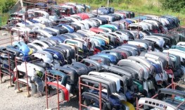 sešrotování vozidla, výkup vozu, použité díly 