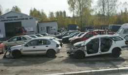 sešrotování vozidla, výkup vozu, použité díly 
